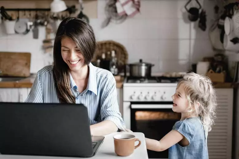 Home Office mit Kindern