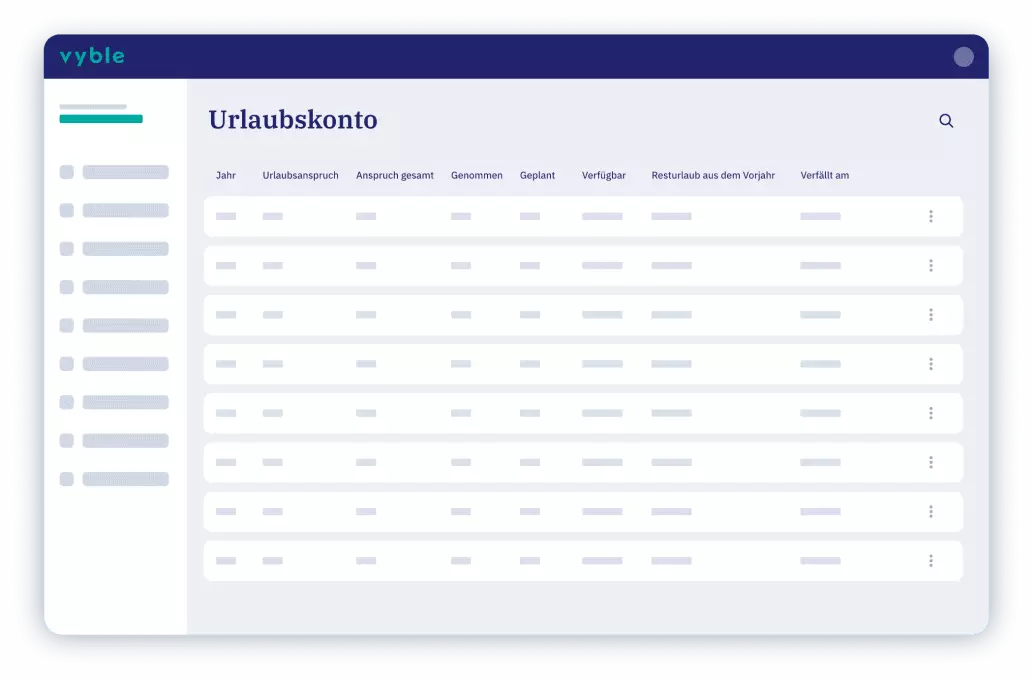 Urlaubskonto