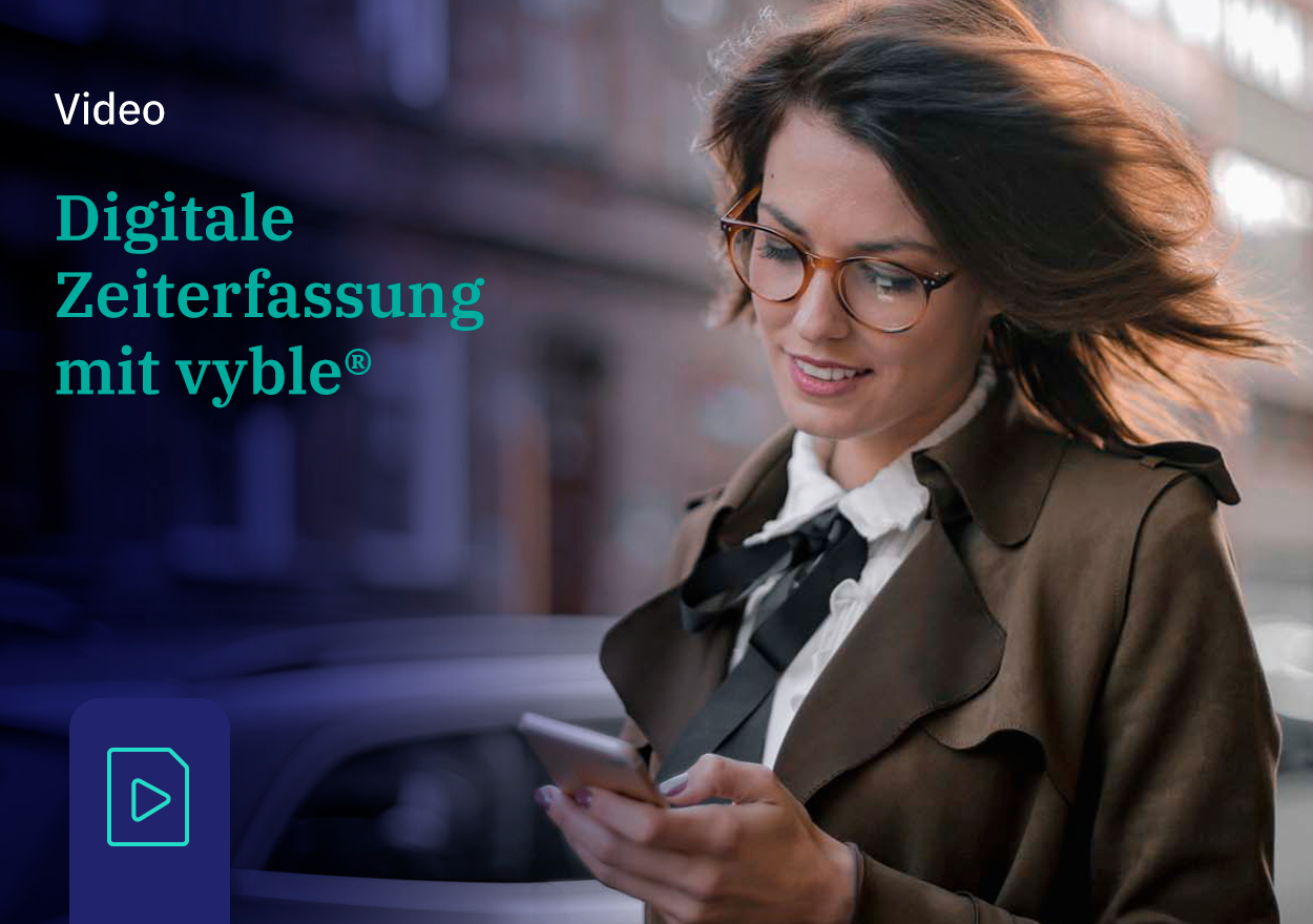 Digitale Zeiterfassung mit vyble®